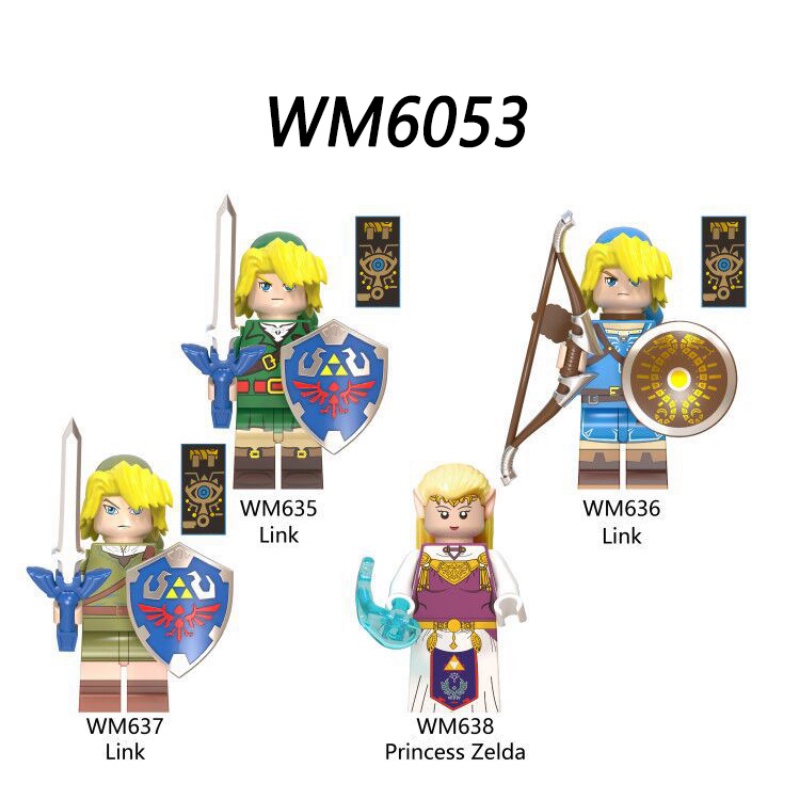 Wm6053 Action Figure Mini Karakter The Legend of Zelda Untuk Koleksi