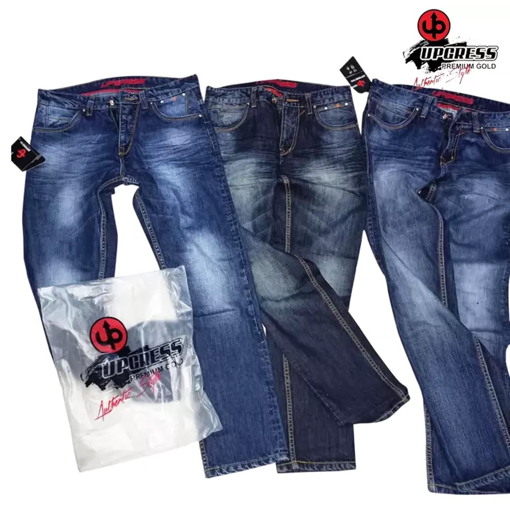 UPGREES DENIM ORIGINAL - JEANS PANJANG PRIA ORI PREIMUM JEANS LAKI LAKI JINS DISTRO FEDDDING