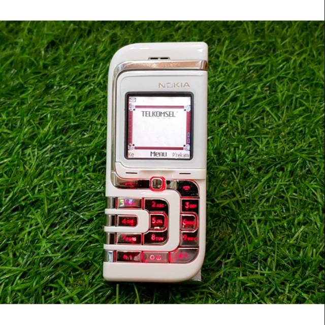 HP Jadul Nokia 7260 Putih Original Siap Pakai Not 7610 or Supernova or 7600 or 7210