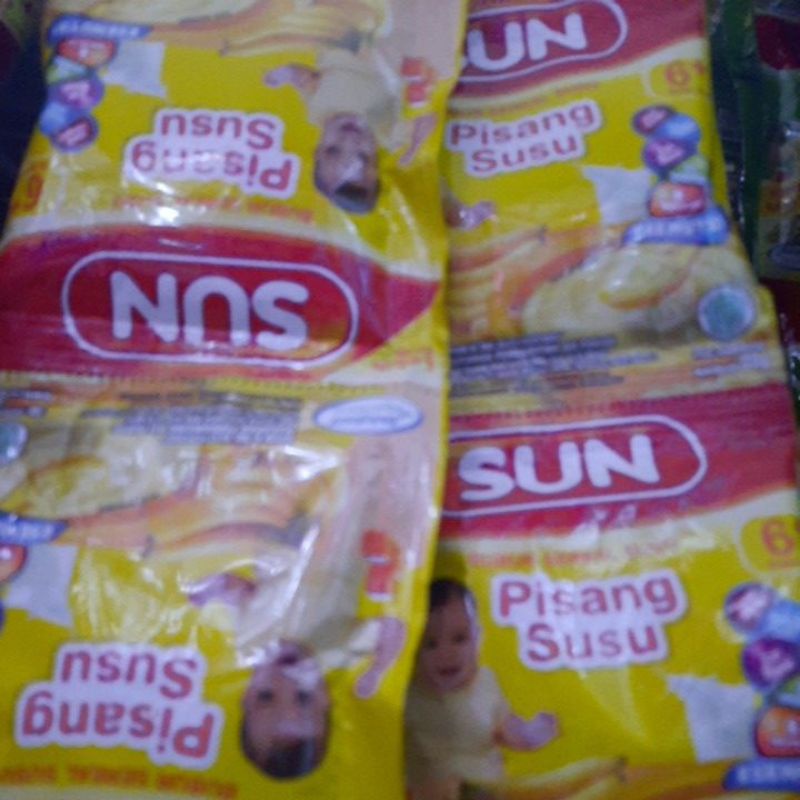 

sun rasa pisang 1rncemg isi 8 pis
