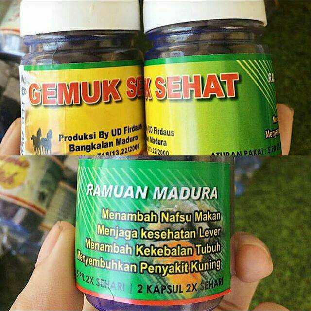 JAMU GEMUK SEHAT/ PENGGEMUK BADAN