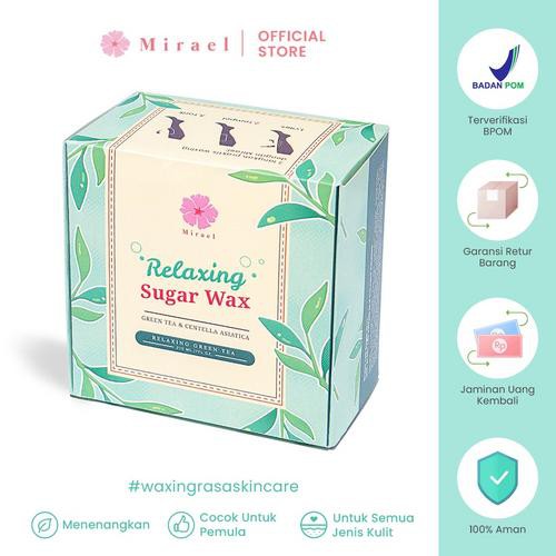 MIRAEL Relaxing Green Tea Sugar Wax Kit