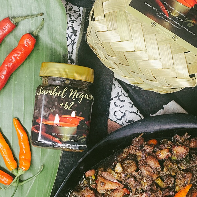 

baby cumi asin pedas pete/non Pete Sambel Negara +62