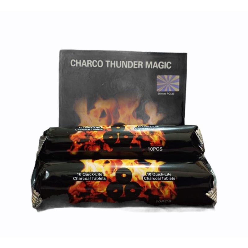 Paket Bukhur Salwa + Arang Magic Charco Thunder Bukhur Salwa Original Surrati