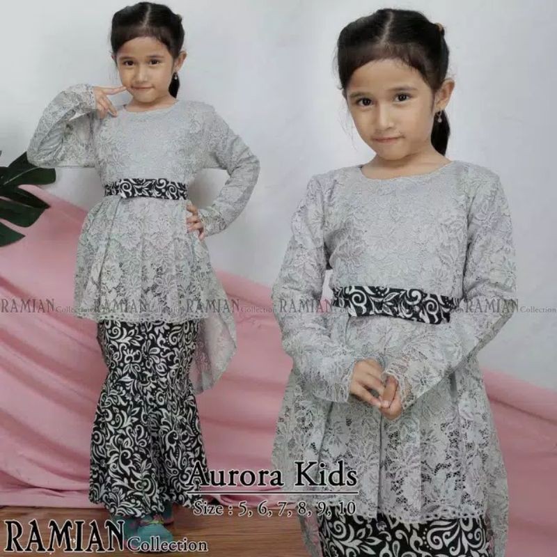 NEW REAL PICT SETELAN KEBAYA ANAK/KARTINI ANK/KEBAYA KURUNG/DRES ANAK