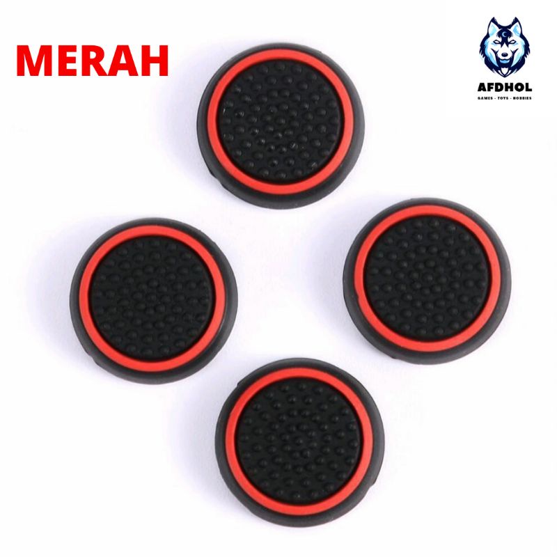 FOSMON KARET SILIKON TOMBOL ANALOG CAP THUMB GRIP STICK STIK PS2 PS3 PS4 PS5 XBOX ONE 360 WII U ORI