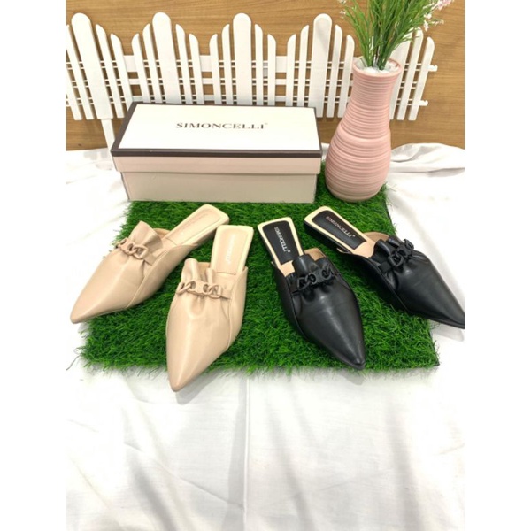 SIMONCELL sepatu heel wanita inport