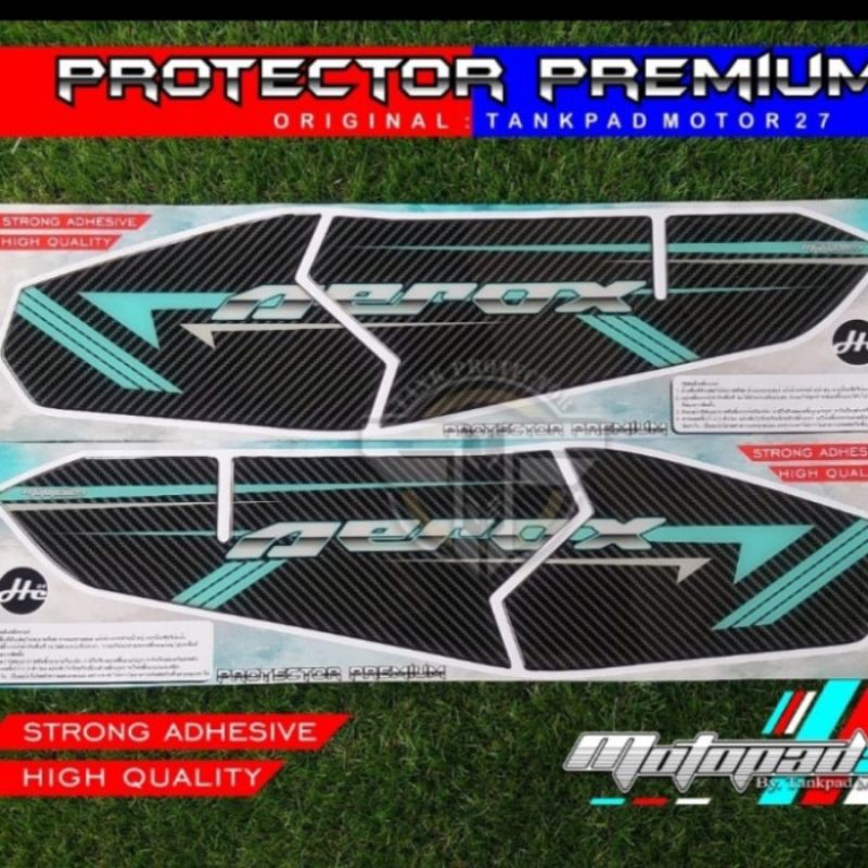 Sticker Stiker Resin Timbul Sidepad Premium Yamaha New Aerox 155 2020