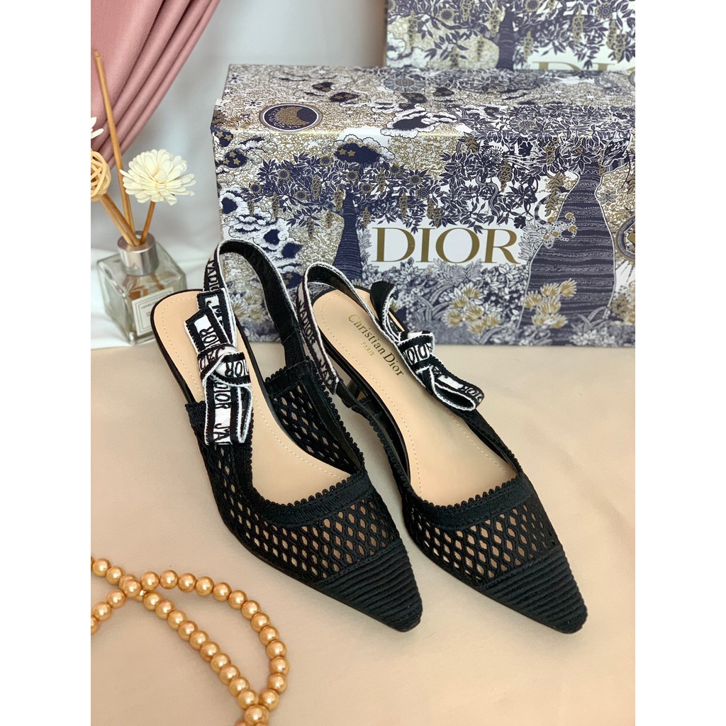 SEPATU WANITA DS016 SLINGBACK PUMPS PREMIUM IMPORT