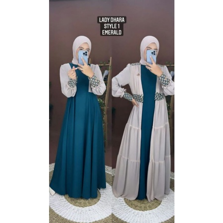 DRESS LADY DHARA BY ADEN (STYLE 1)