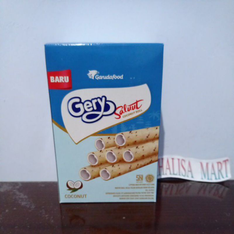 

BARU | Chocolatos Wafer Roll Coconut Box 24 PCS