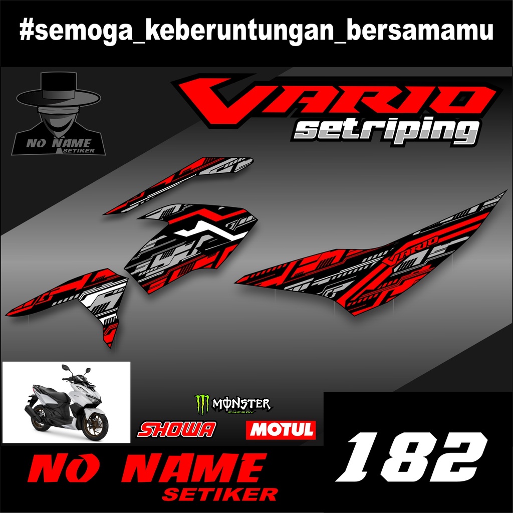 Striping vario 160 (182) 2022 terbaru stiker stiker setiker