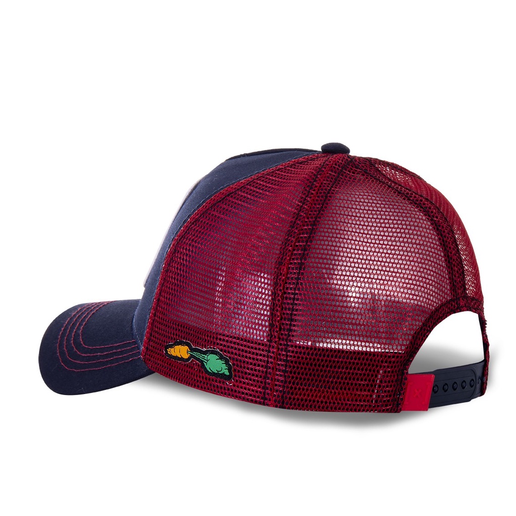 Topi Baseball Desain Anime Disney Iron Man Kelinci Bahan Mesh Warna Hitam Untuk Pria Dan Wanita