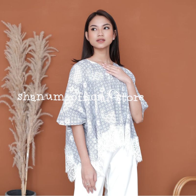 ATASAN BATIK MODERN LACE/DRESS BATIK/BRIDESMAID (HEENA ABU)