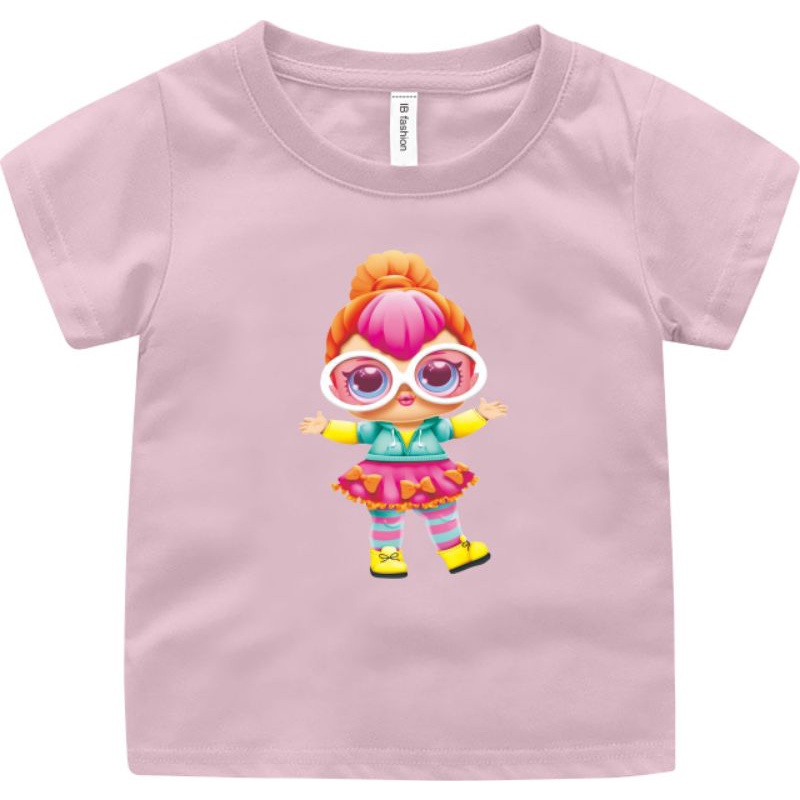 Baju Kaos Anak Perempuan Model Lengan Pendek Anak kecil Lucu Baju Oblong Anak Cewek T shirt Anak Perempuan