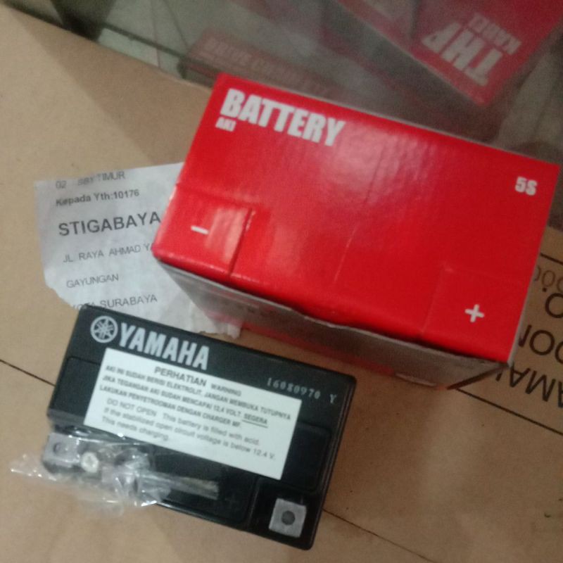 aki yamaha vixion aki yamaha mioj baterai yamaha xeon original