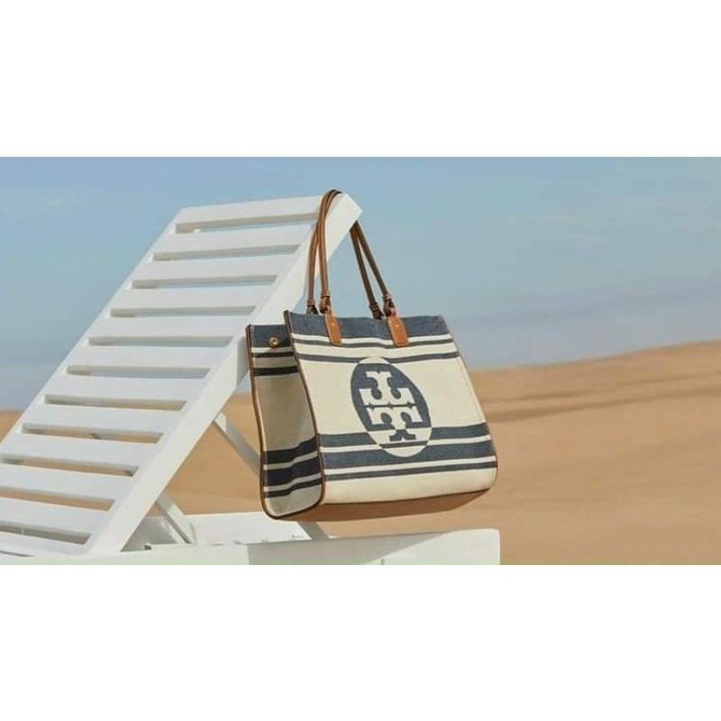 New Tory Burch Ella Jacquard Stripe Tote | Tory Burch Bag