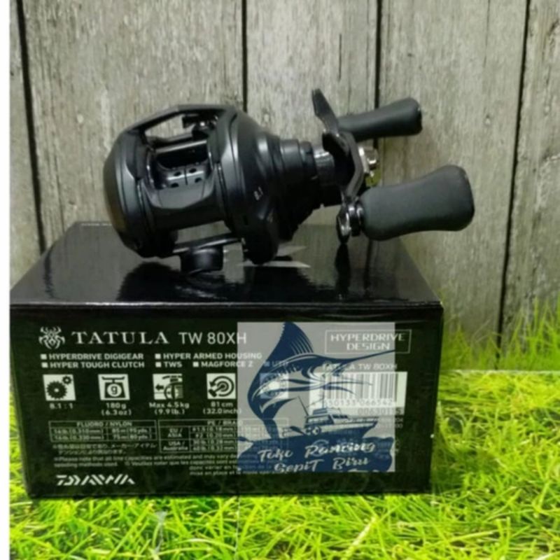 REEL BC DAIWA TATULA TW 80XH HANDLE KANAN NEW 2022