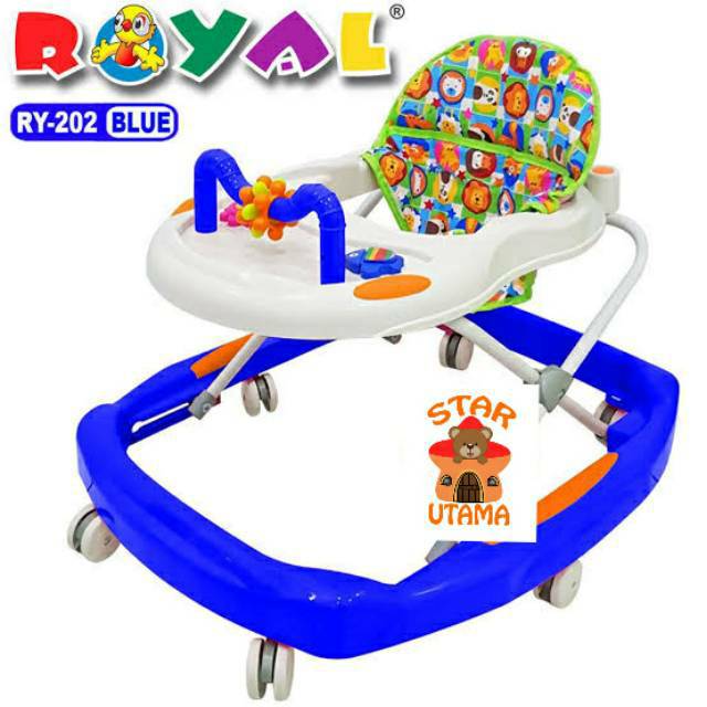 PROMO Baby Walker kereta belajar berjalan bayi Royal 202 Makassar