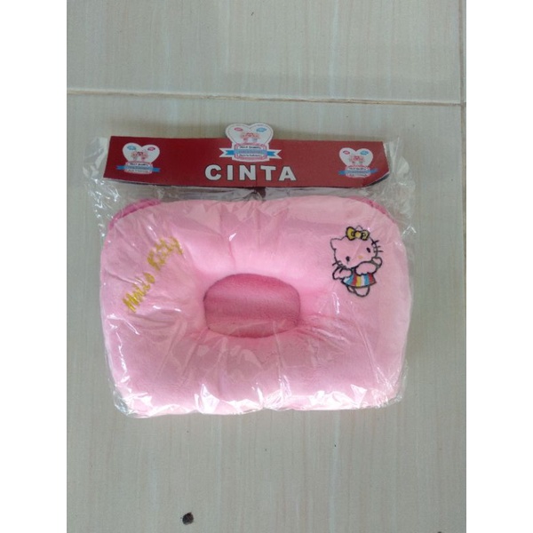 Bantal bayi peang bordir bludru/Bantal bayi bordir SNI