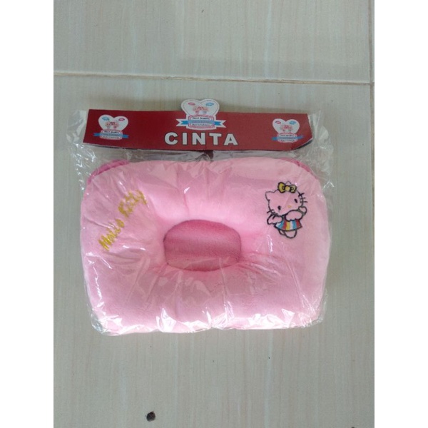 Bantal bayi peang bordir bludru/Bantal bayi bordir SNI