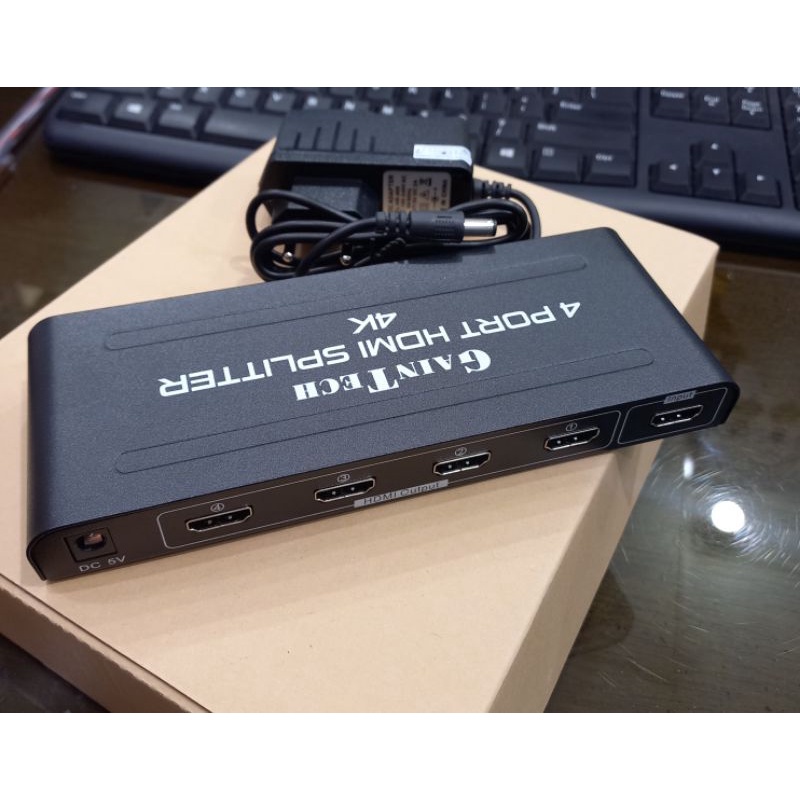 Hdmi spliter 4 port gaintech spliter hdmi 1 4