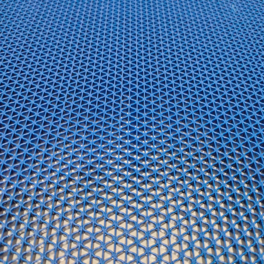 ALAS KANDANG KUCING ALAS KANDANG ANJING 40X60 CM MURAH TEBAL 6MM-Biru