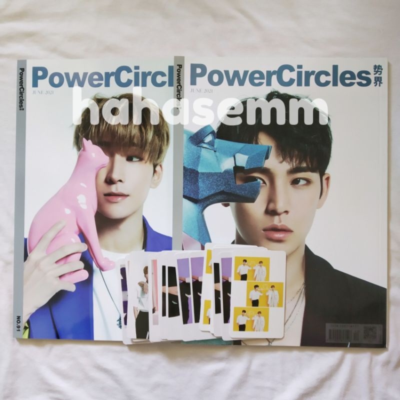 [READY STOCK] Sharing PowerCircles Jeon Wonwoo Kim Mingyu Photocard PC PWC MinWon Wonu