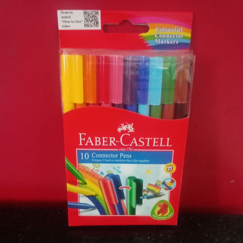 

Connector Pens Faber-Castel 10 Warna