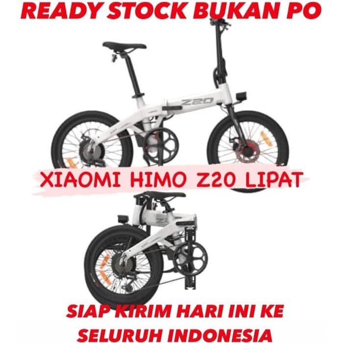 Xiaomi HIMO Z20 Sepeda Lipat Elektrik Smart Moped Bicycle