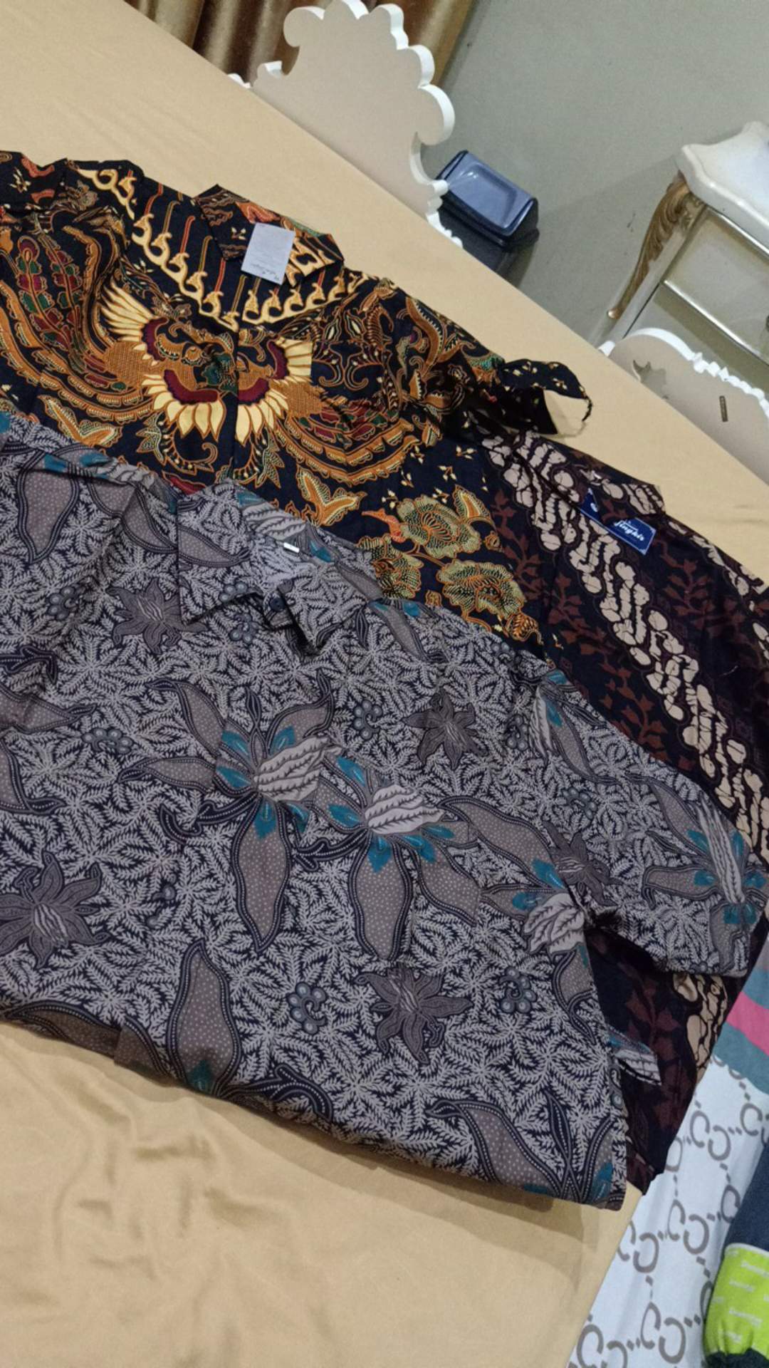 Size M L Xl Xxl Xxxl Bswart Batik Hrb026 Kenongo Hem Pendek Padi Pekalongan M L Xl Batik Pria Murah