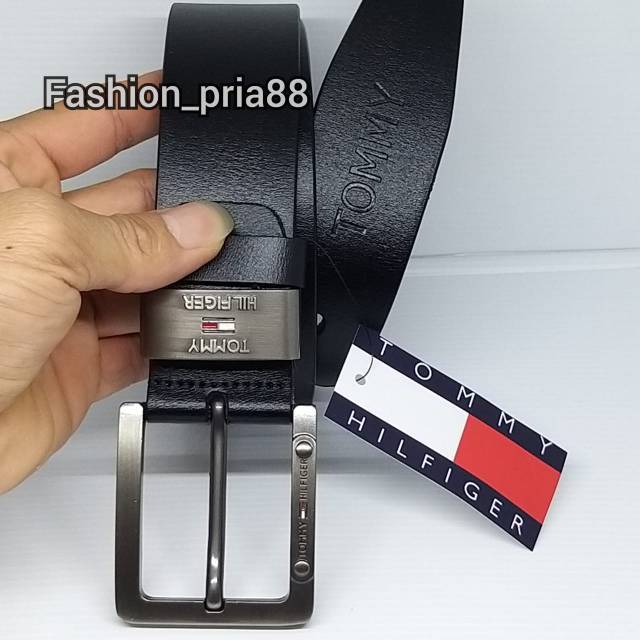 IKAT PINGANG GESPER PRIA KULIT ASLI MODEL TUSUK