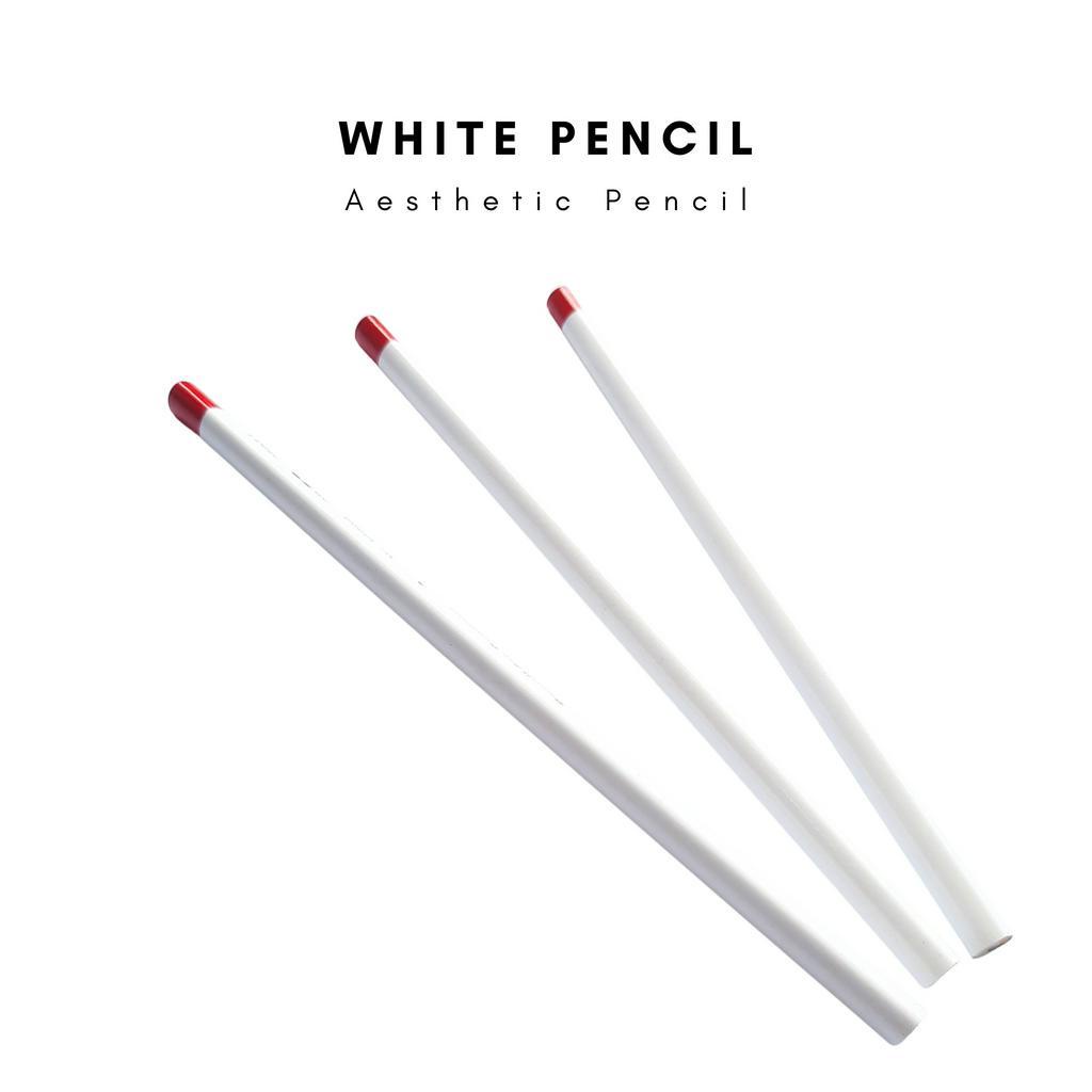 

Pensil Putih Aesthetic - Pensil Serut