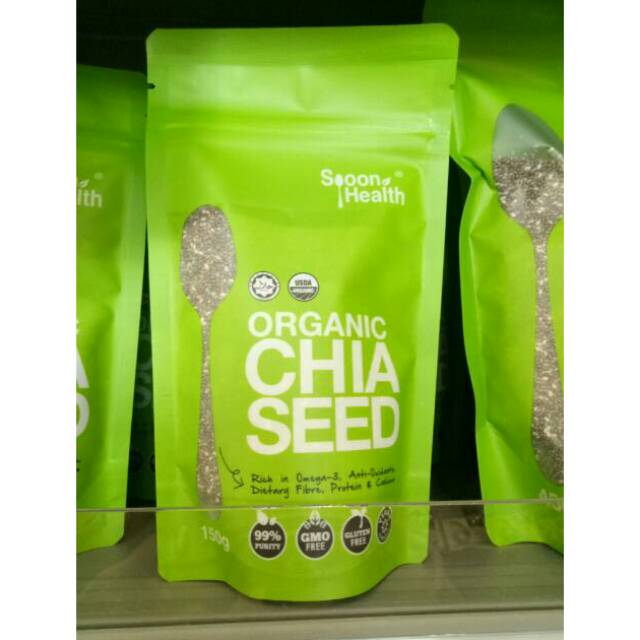 

Organic Chia Seed Spoon Health