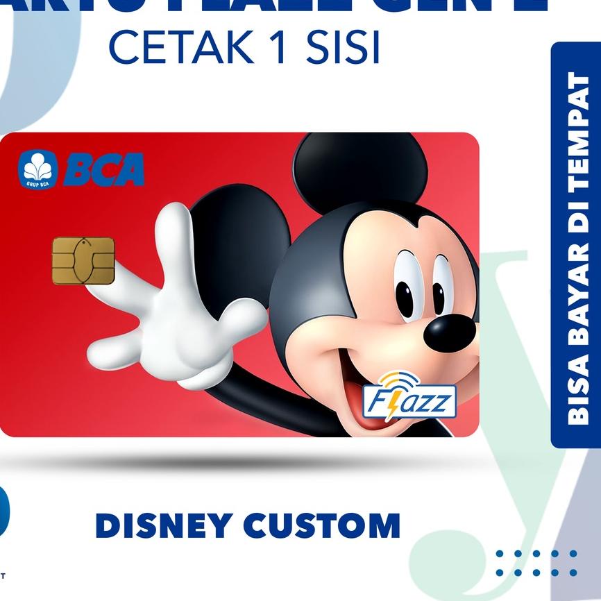 ♠ Kartu etoll Flazz BCA gen 2 Disney ➻