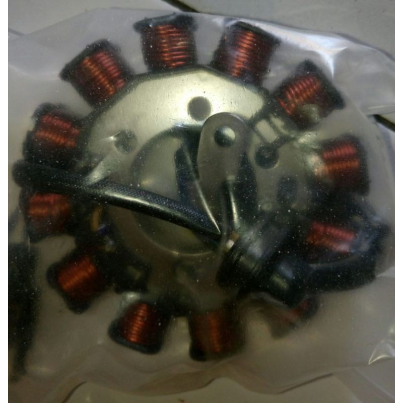 SPULL STATOR ASSY MAGNETO SUZUKI SHOOTER SMASH INJEKSI ORI SGP