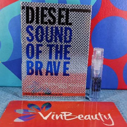 Vial Parfum OriginaL Die sel Sound of The Brave EDT 1.2 ml For Men Murah