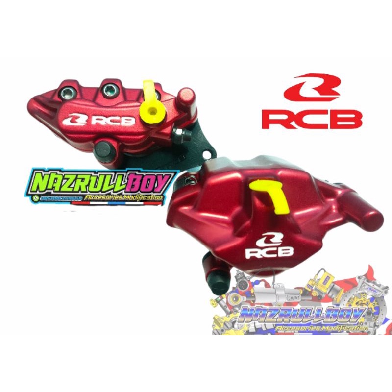Kaliper RCB depan belakang set universal kaliper rcb racing boy Vixion satriafu R15 cb150r cbr150 ni