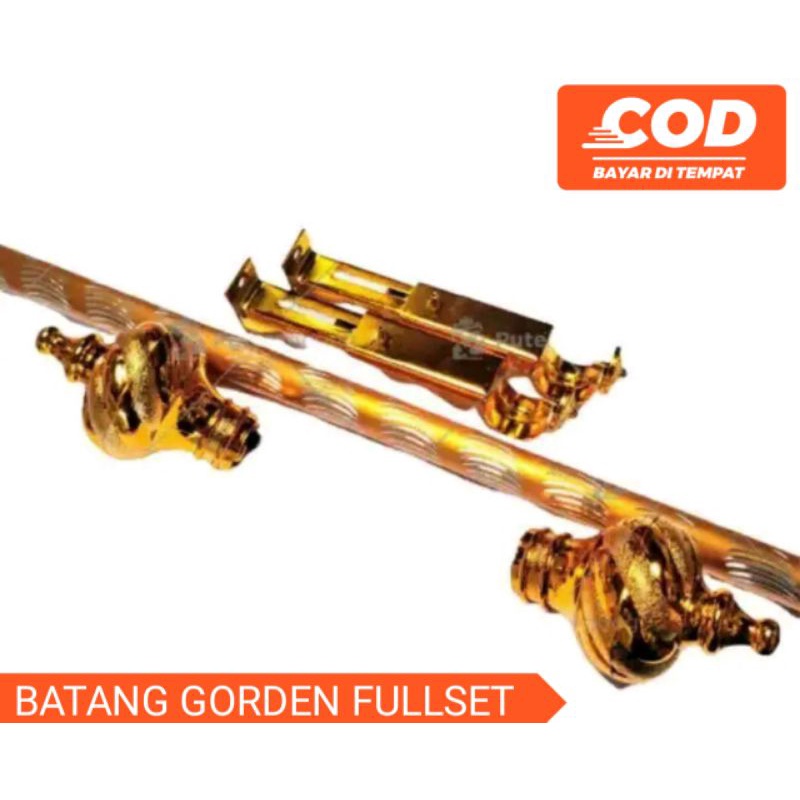 Jual Besi Gorden Tiang Gorden Rollet Motif Ukir Tinggal Pasang Fullset