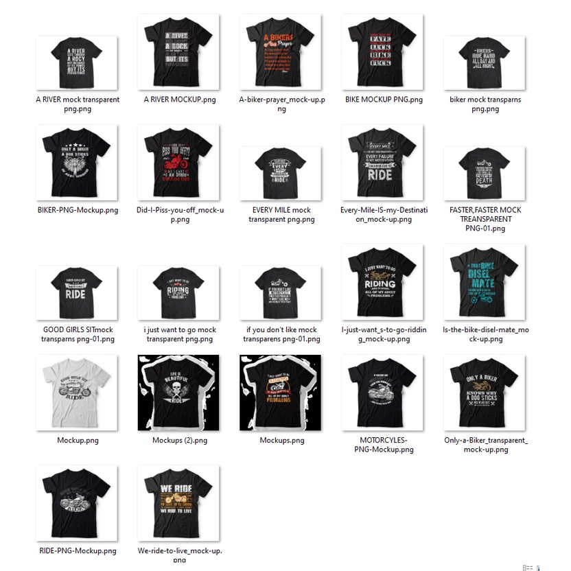 34 T-Shirt Designs Motor Cycle