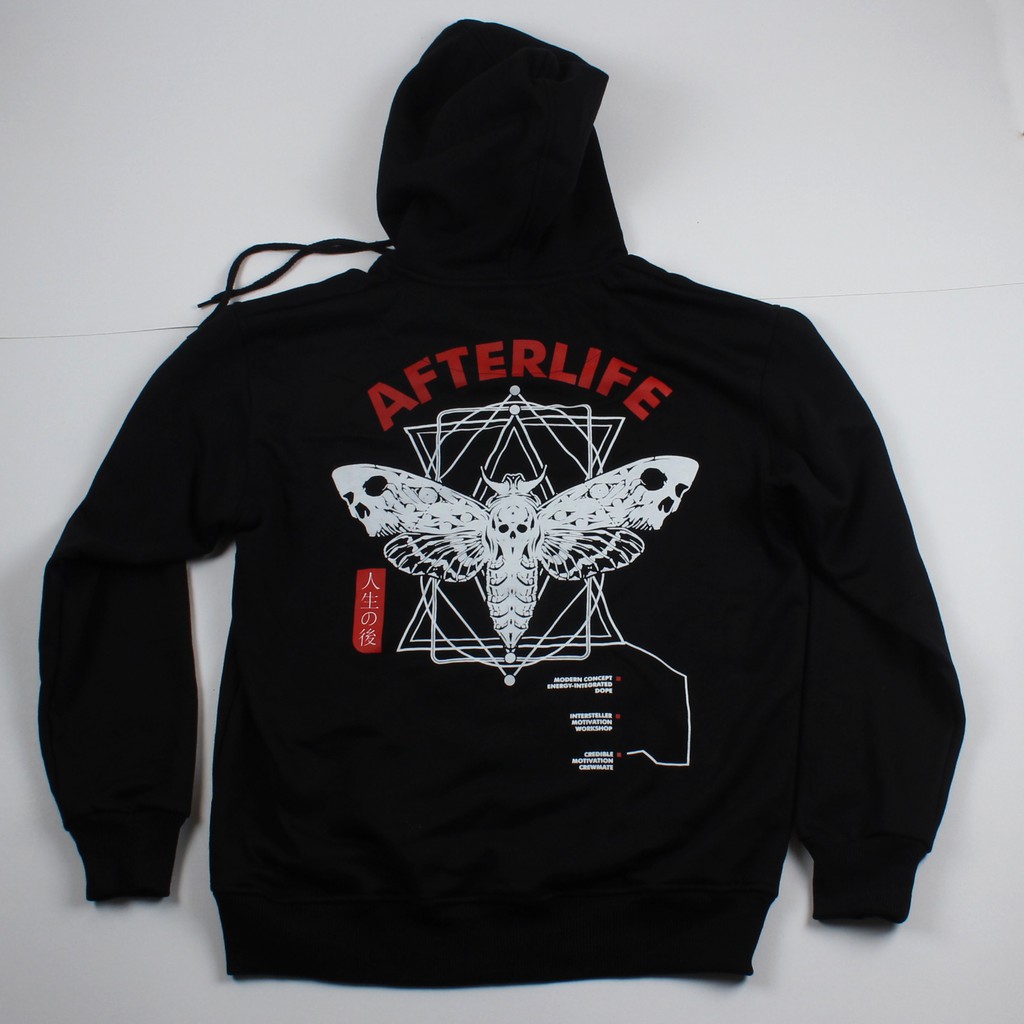 AFTERLIFE - Hoodie Butterfly Life Black