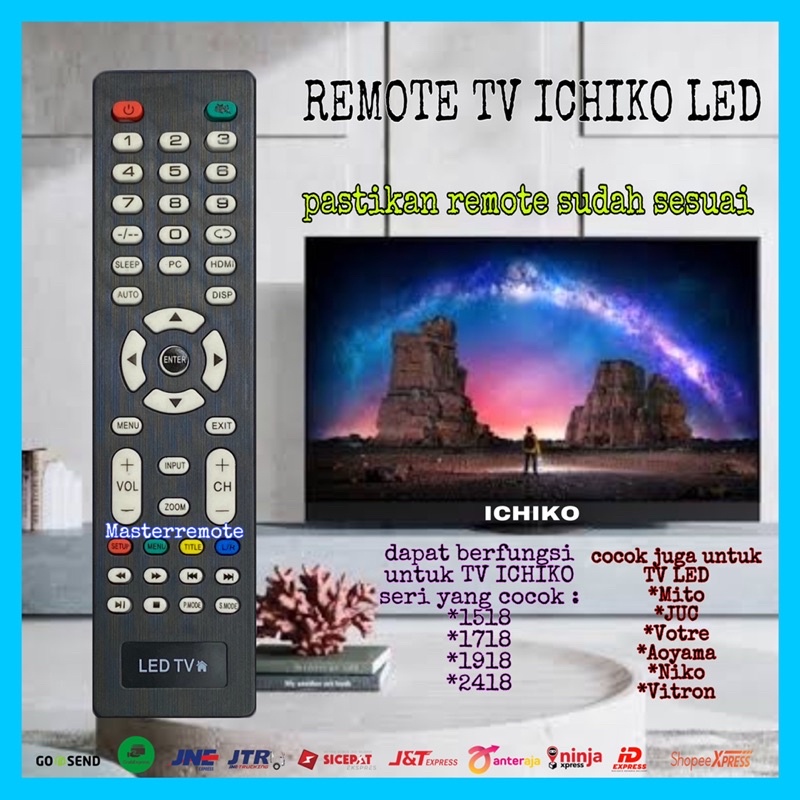 REMOT REMOTE TV ICHIKO LED / LED TV i