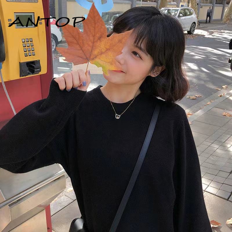 Beruang Kalung Wanita Sweater Wanita Panjang 2021 Baru Rantai Klavikula Wanita Fashion Aksesoris  ANTOP