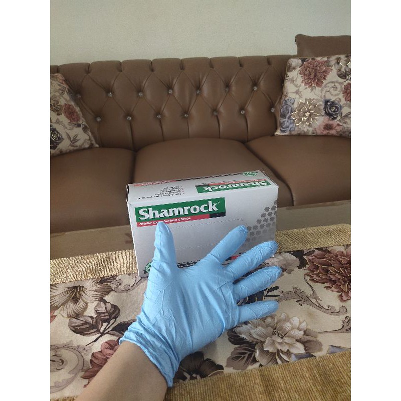 READY  shamrock nitrile blue