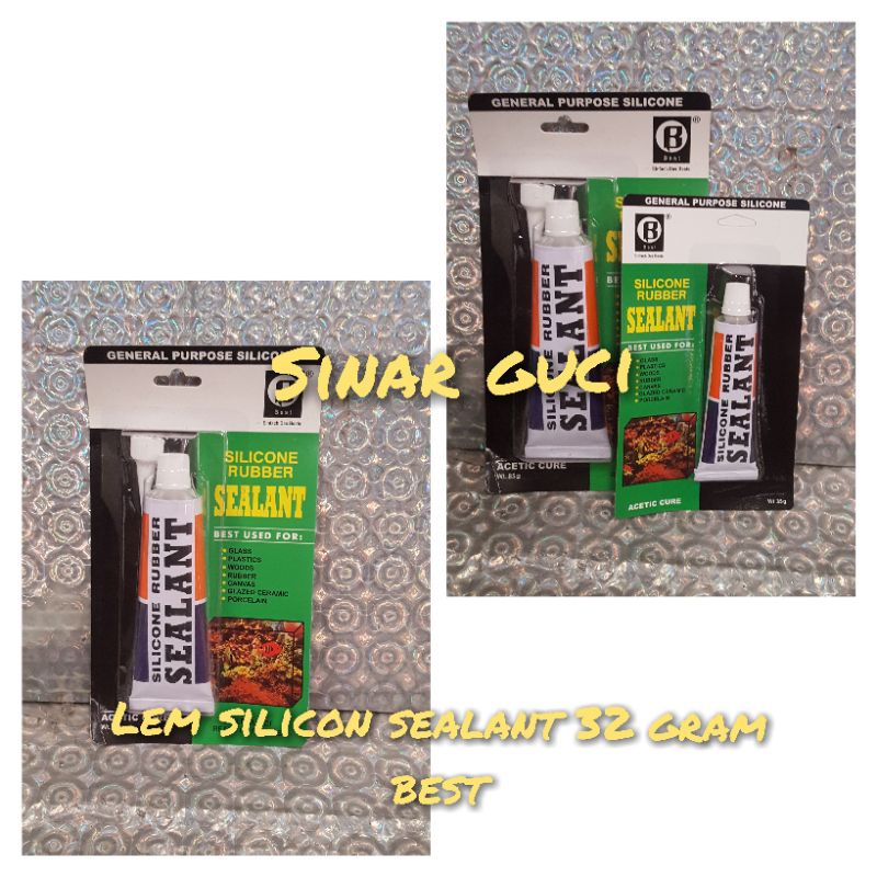 

Lem Silicon TRANSPARANT Silikon Sealent 32 Gram Best