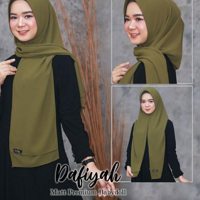 R022 PASHMINA HOODIE  DAFIYAH ORI AWLIYA HIJAB AWLIYA COLLECTION CERUTY BABYDOLL ,.