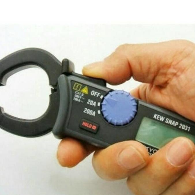 Kyoritsu 2031 Digital Clamp Meter Tang Ampere AC 200A Original Murah
