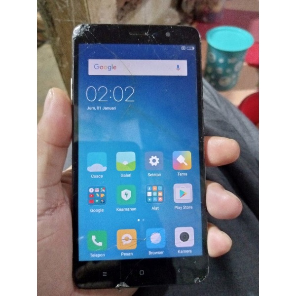 hp xiaomi redmi note 3/3s second