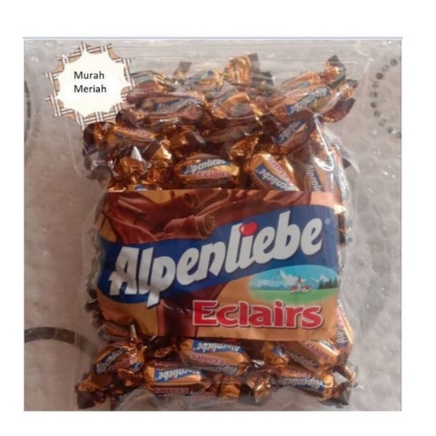 

Alpenliebe Eclairs Pouch 300gr / Permen Aplen Eclairs