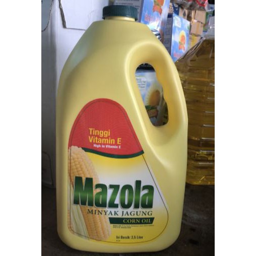 

MAZOLA CORN OIL MINYAK JAGUNG 3,5 LITER